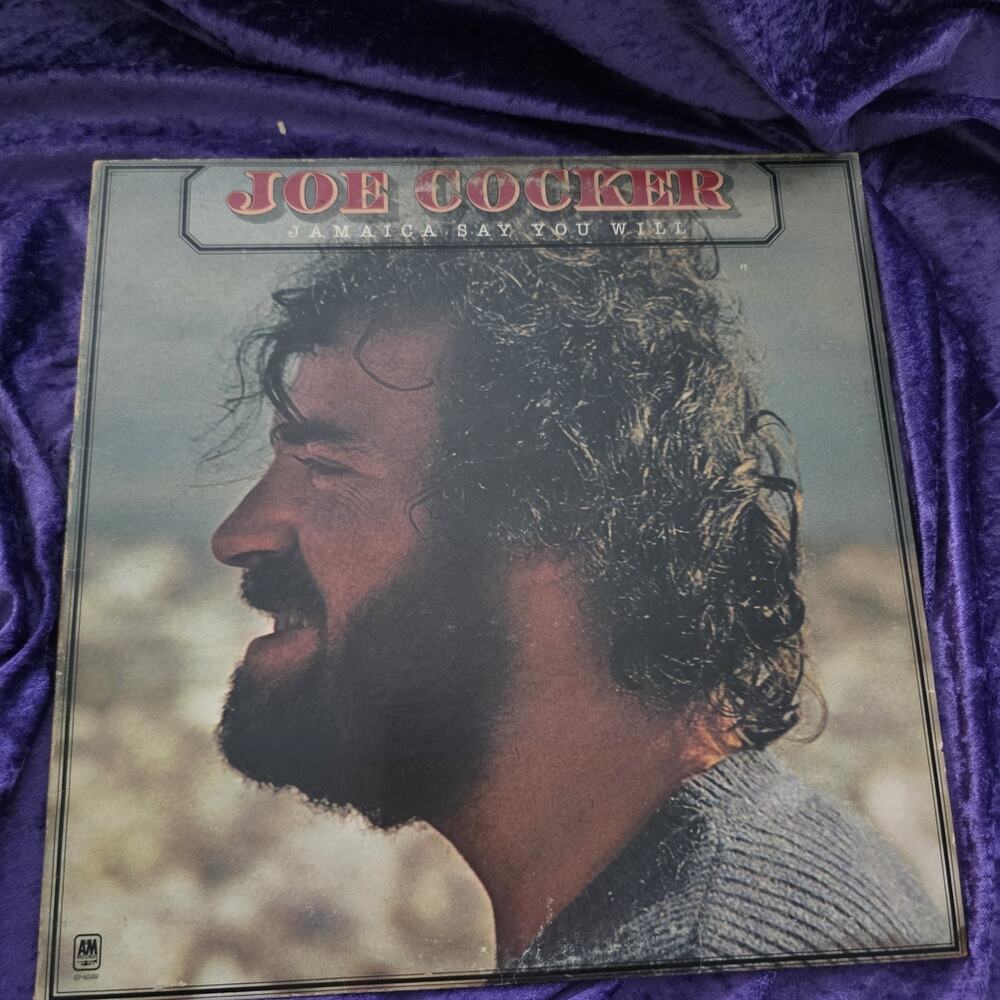 Joe Cocker - Jamaica Say You Will LP 1975